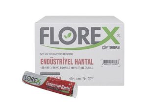 FLOREX 508 INDUSTRIAL BULKY GARBAGE BAG 100X150CM 20 ROLLS 1 ROLL 5 PIECES
