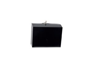 MAXIFLOW Z FOLDING PAPER TOWEL HOLDER 400 PIECES BLACK 28898