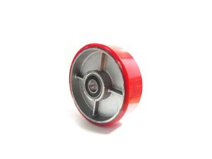 LINED POLYURETHANE WHEEL 180X50 RED YP-TR-TEK-PU180X50