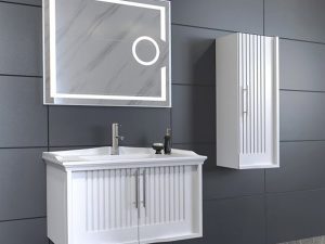 AQUANİL SAGRA 80 CM BATHROOM CABINET WHITE | AQUANİL SAGRA 80 CM BATHROOM CABINET WHITE