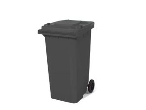 120 LT WHEELED GARBAGE CONTAINER BLACK CTK-3003