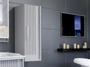 AQUANİL SAGRA TALL CABINET GRAY | AQUANİL SAGRA UZUN DOLAP GRİ