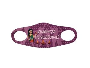 ADULT MASK CAN BE WASHED IN HENNA