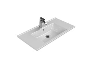 TURQUOISE CERASTYLE ARTE WASHBASIN 85X45CM 067500-U