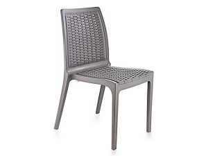 BREZZA 2523 RATTAN CHAIR DESERT GRAY | BREZZA 2523 RATTAN SANDALYE ÇÖL GRİ