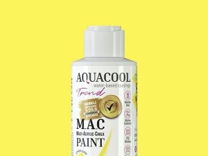 AQUACOOL TREND M A C WATER BASED ACRYLIC HOBBY PAINT 241 LEMON YELLOW