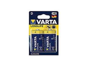 VARTA LONGLİFE 1 5V 2 CELL D ALKALINE LARGE SIZE BATTERY 4120-2