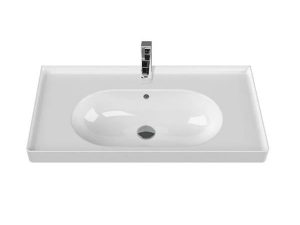 TURQUOISE CERASTYLE ARYA WASHBASIN 80X45CM 043300-U