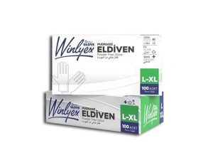 REFLEX WİNLYEX POWDER FREE GLOVES TRANSPARENT L-XL SIZE 100 PACK