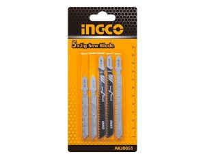 INGCO JIGSAW BLADE 5 PCS ING-AKJ0051 | INGCO DEKORASYON BIÇAĞI 5 PARÇA ING-AKJ0051