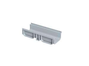 MAXIFLOW PLASTIC CHANNEL GUTTER 120X200X500MM WHITE 13665