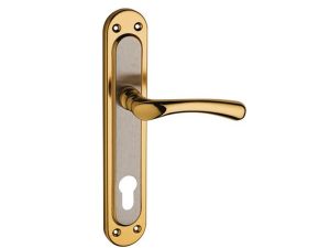 INAN AS-218 CENTER DOVE RIGHT DOOR HANDLE YALE ALB SATIN