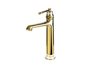 NEWARC PERA BOWL TYPE BASIN FAUCET GOLD 961001