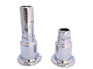 SINGLE HONEYCOMB PIPE CONCEALER AYB 101 CHROME 2-PACK
