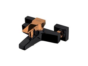 NEWARC AQUA BATHROOM FAUCET BLACK / POLISHED COPPER 941511BS