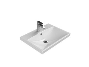 TURQUOISE CERASTYLE ELITE WASHBASIN 60X45 CM 032000-U