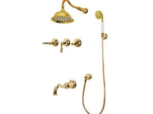 NEWARC GOLDEN BUILT-IN BATHROOM FAUCET GOLD 951141