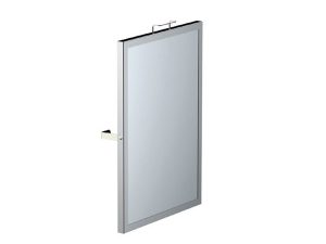MAXIFLOW HANDLED DISABLED MIRROR 50X70 SS304 13588