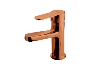 NEWARC DOMINO BASIN FAUCET POLISHED COPPER 971521S