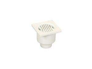 PLASTIC 10X10 32 BOTTOM OUTLET FLOOR DRAIN
