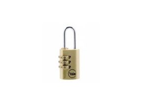 YALE 3 KEY 30 MM BRASS PADLOCK Y150B/30/125/1