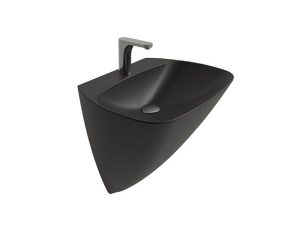 NEWARC MONOBLOCK WASHBASIN MONO 49,5X46X62CM MATT BLACK 3818MB