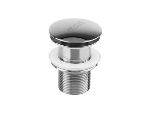 NEWARC WATER HEATER TOP SET PUSH BUTTON CHROME WITHOUT HOLE 740772