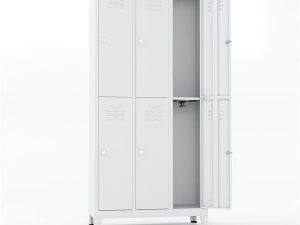 MASTER STEEL WARDROBE METAL 6 DOOR 98X37X198 U-E06