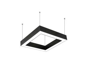 FORLİFE SQUARE LUMINAIRE 100X100CM 130W 6500K WHITE FL-99024