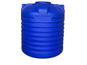 POLDE POLYETHYLENE DOUBLE LAYER VERTICAL BLUE WATER TANK 15 TONS