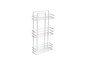3 LAYER CHROME BATHROOM SHAMPOO HOLDER