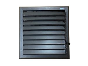 ALUMINUM MATTE BLACK GRILLE 45X49