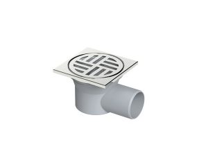 MAXİFLOW SCALA FLOOR DRAIN 10X10 Ø32 SIDE OUTLET 14005