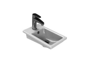 TURQUOISE CERASTYLE MINI L COUNTERTOP SINK 24X42CM 071100-U
