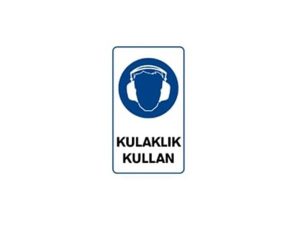 C103 USE EARPHONE 15X25 CM | C103 KULLANIM KULAKLIĞI 15X25 CM
