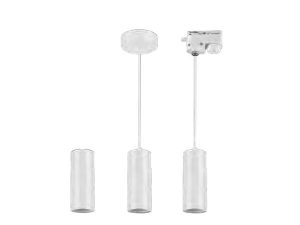 FORLİFE PIPE TYPE PENDANT GU10 LAMP HOLDER WHITE FL-2250 B