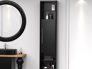 AQUANİL PRESTIGE TALL CABINET BLACK