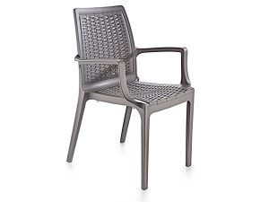 BREZZA 2524 RATTAN ARMCHAIR DESERT GRAY | BREZZA 2524 RATTAN KOLTUK ÇÖL GRİ