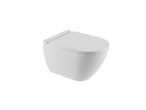 NEWARC MODERN WALL HUNG TOILET 3823 + MODERN PP SLOW CLOSING LID 7201