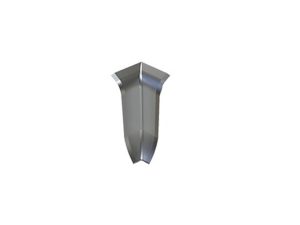 TESAY CABLE DUCTED ALUMINUM BASEBOARD INNER CORNER TURN MATT ANODIZED SP-INK | TESAY KABLO KANALLI ALÜMİNYUM SÜPÜRGELİK İÇ KÖŞE DÖNÜŞÜ MAT ELOKSALLI SP-INK