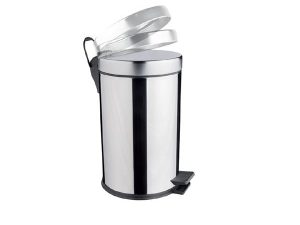 MAXİFLOW PEDAL AMORTIZER LID DUSTBIN 8 LT SS430 13254