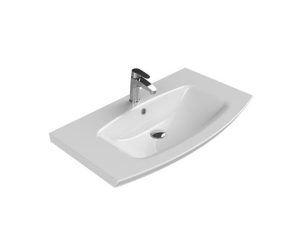 TURQUOISE CERASTYLE PLUS WASHBASIN 90X51CM 090100-U