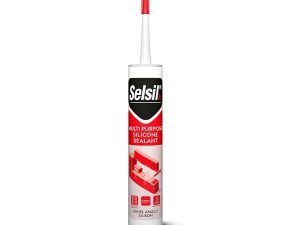 SELSIL GENERAL PURPOSE SILICONE 280 ML WHITE | SELSIL GENEL AMAÇLI SİLİKON 280 ML BEYAZ