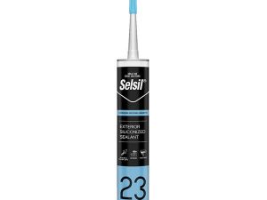 SELSIL RAIN RESISTANT ACRYLIC SEALANT 485GR WHITE 3068