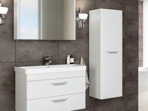AQUANİL MARİA 80 CM BATHROOM CABINET WHITE