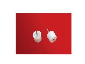 METAL LARGE BOLTED SHELF PIN 100 PCS WHITE 5009 | METAL BÜYÜK CİVATALI RAF PİMİ 100 ADET BEYAZ 5009