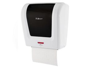 FLOSOFT VERA PHOTOCELL PAPER TOWEL DISPENSER 21CM F047 WHITE