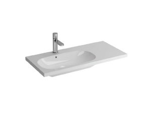 NEWARC RIVER WASHBASIN WITH ETAGERE MATT WHITE 80X38X4CM 506080MW