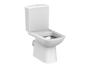 TURQUOISE DURU REAR EXIT TOILET SEAT SET WITH PP COVER AND INNER SET003018