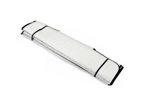 FOLDABLE CAR SUN VISOR METALLIZED GLOSSY